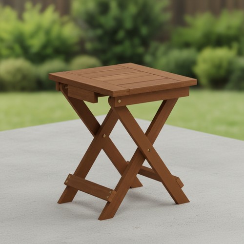 Folding outdoor side table - folding,