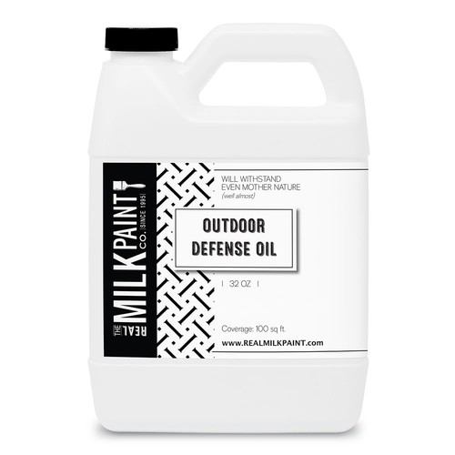 Real milk paint - milk, outdoor