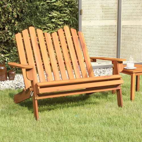 Adirondack patio bench - adirondack, 49.6"